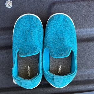 Allbirds Kids Teal Slip-On Slippers